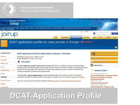 dcat application.
